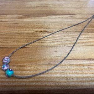 Tula Blue Imperial Jasmine Triple necklace